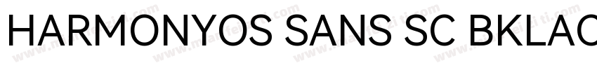 HARMONYOS SANS SC BKLACK字体转换